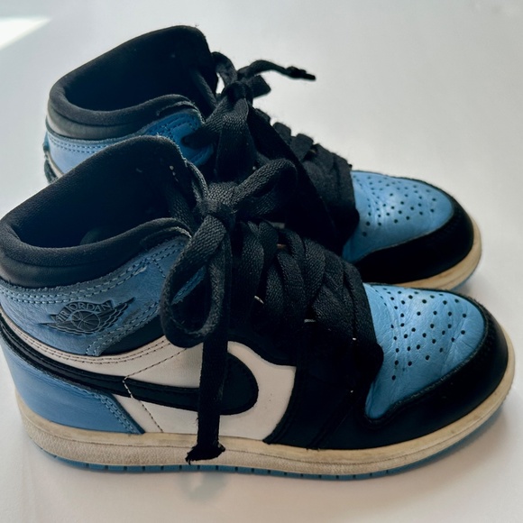 Nike Jordan 1 Retro High OG Boy 11c Blue Black and White - Picture 4 of 8